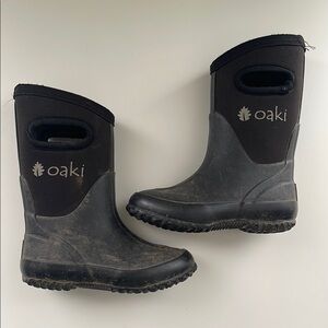 OAKI Toddler Neoprene Rain Snow Muck Boots (8T)